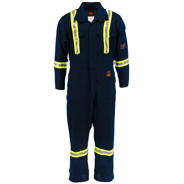 Coverall - 4.5 oz Nomex® IIIA, Unlined with WCB Trim Navy 28