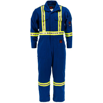 Picture of 8310C1 Deluxe Coverall - 6 oz Nomex® IIIA, Unlined w 3M Scotchlite®