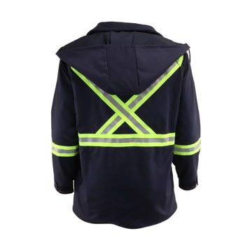 Picture of 1315ASC1 -Jacket-3 in 1 ¾ Length - 8.5oz UltraSoft AllOut, Summer Lined w Detachable Hood & CSA Trim