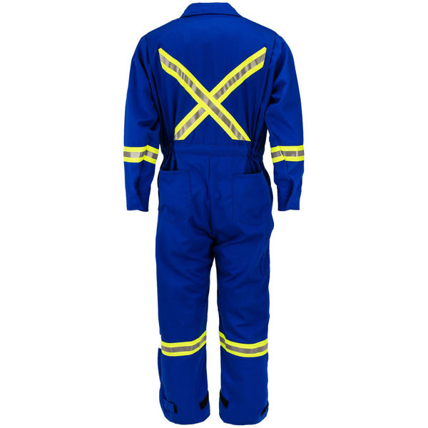 Picture of 2310R Deluxe Coverall - 9 oz 88/12, Unlined w 3M Scotchlite®