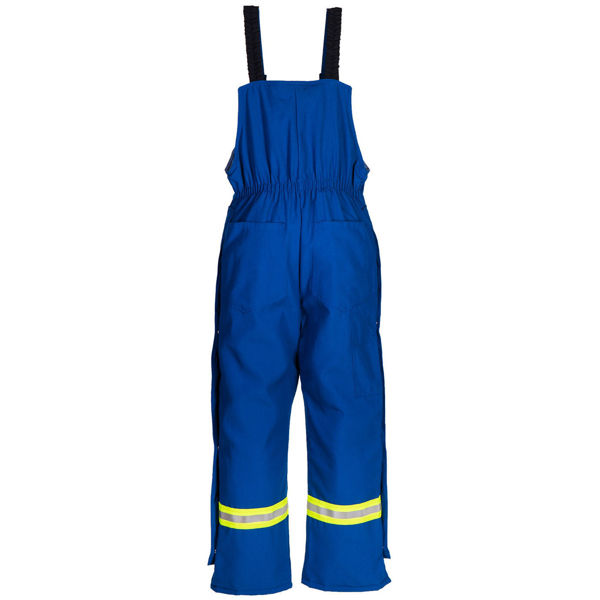 Picture of 8330MFWR Bib Pant - 6 oz Nomex® IIIA, Quilt Lined w FR Wind Barrier & 3M Scotchlite®