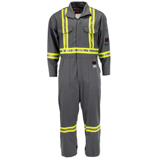 Picture of 1310C1-7 Deluxe Coverall - 7 oz UltraSoft®, Unlined w 3M Scotchlite®