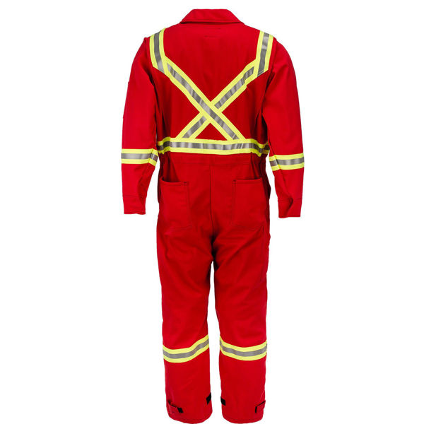 Picture of 1310C1-7 Deluxe Coverall - 7 oz UltraSoft®, Unlined w 3M Scotchlite®