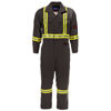 Picture of 7410C1-7 Deluxe Coverall - 7 oz Tecasafe™ plus, Unlined w Reflective Trim