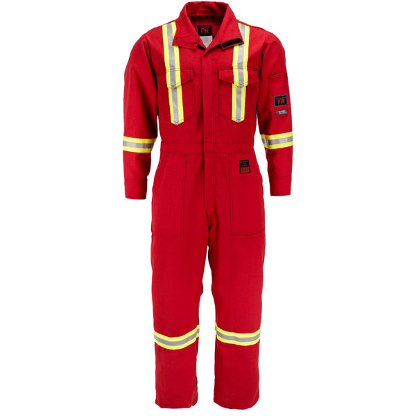 Picture of 8310R-4.5 Deluxe Coverall - 4.5 oz Nomex® IIIA, Unlined w 3M Scotchlite®