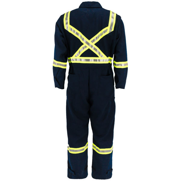 Picture of 8310C1-45 Deluxe Coverall - 4.5 oz Nomex® IIIA, Unlined w 3M Scotchlite®