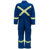 Picture of 8355MFWR Deluxe Worksuit-6oz Nomex® IIIA,Quilt Lined w FR Wind Barrier, HOOD & 3M Scotchlite®