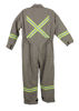 Picture of 7410R-5 Deluxe Coverall - 5 oz Tecasafe™ plus, Unlined w 3M Scotchlite®