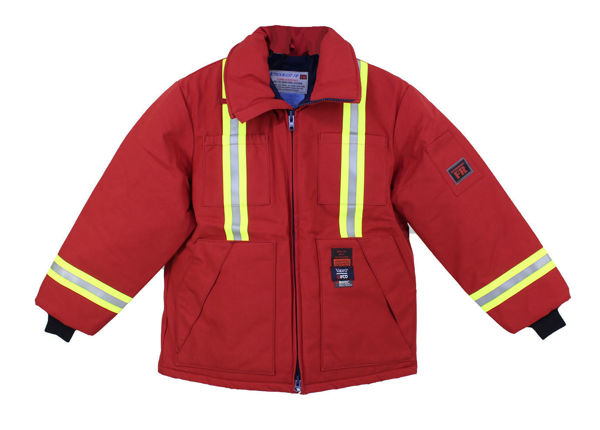 Picture of 83AJM - Jacket - Arctic - 6 oz Coated Nomex® IIIA, Quilt Lined with WCB Scotchlite