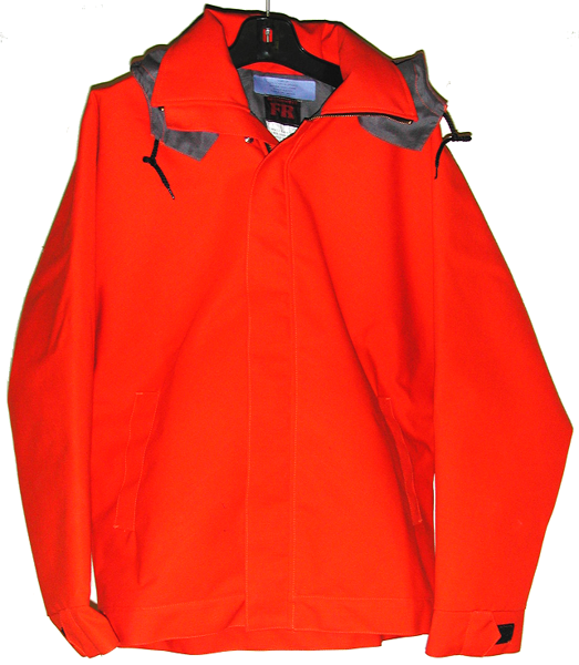 Picture of 8336VS - Jacket - Rain - Bomber Length - 5.5 oz Coated Nomex® IIIA, Summer Lined