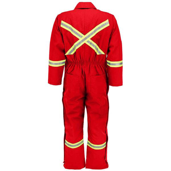 Picture of 8355MWR - Worksuit -6 oz Nomex® IIIA,Quilt Lined with Nylon Wind Barrier,Detachable Hood & WCB Trim