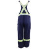 Picture of 6333C1-6 Bib Pant - 6.5 oz Westex DH, Unlined with CSA Reflective Trim