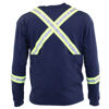 Picture of 74K06R Long Sleeve T-Shirt - 6.95oz PyroSafe Knit, w 3M Scotchlite®