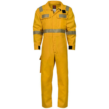 Picture of 8310RFA Forestry Coverall - 6 oz Nomex® IIIA, Unlined w Reflective Trim