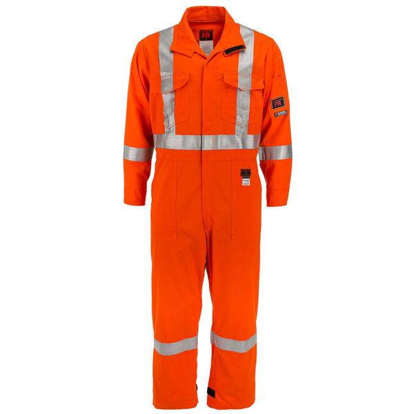 ActionWear. 1310C3 Deluxe Coverall - 9 oz UltraSoft®, Unlined w 3M