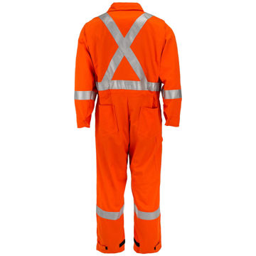 Picture of 1310C3 Deluxe Coverall - 9 oz UltraSoft®, Unlined w 3M Scotchlite®
