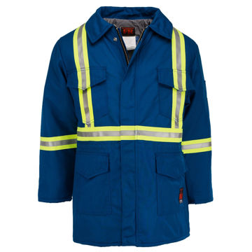 Picture of 8329MFWC1 Parka - 6 oz Nomex® IIIA, Quilt Lined w FR Wind Barrier & 3M Scotchlite®