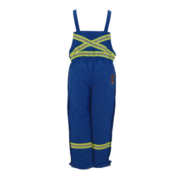 Picture of 8330MFWC1 Bib Pant - 6 oz Nomex® IIIA, Quilt Lined w FR Wind Barrier & 3M Scotchlite®