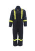 Picture of 1310R-7-C - Deluxe Coverall - 7 oz FR Arc Tex®, Unlined with Reflective Trim